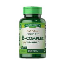 B Complex + Vitamina C Nature's Truth 100 Capsulas