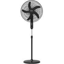 Ventilador de Pé Gol SF-20E55 5 Lâminas 80W/3VEL/220V - Black