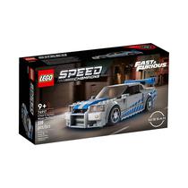 Juguete de Construccion Lego Speed Champions 2 Fast 2 Furious Nissan Skyline GT-R (R34) 76917 319 Piezas