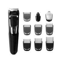 Barbeador Elétrico Philips MG-3750 - Recarregável - Preto