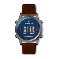 Relógio Analógico Masculino Daniel Klein Premium DK.1.12438-5 - Cinza e Marrom