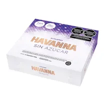 Alfajor Havanna Sem Açúcar Recheio Doce de Leite Cobertura Chocolate Amargo Caixa c/ 9X70G