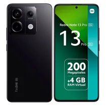 Celular Xiaomi Redmi Note 13 Pro 5G DS/12RAM/256GB 6.67 Black SFTCH