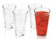 Libbey Vaso Vasos Lunita Diamante Vidrio/Cristal s/C