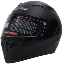 Capacete para Moto Jiekai JK-316 Matt Black - (Dark Visor)