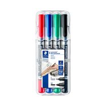 Marcador Staedtler Lumocolor Permanent Duo 348 WP4 4 Unidades