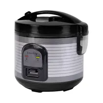 Olla Arrocera Eléctrica Smartfy PE01G 400W 1L 110V Negro - Gris