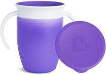 Munchkin Vaso 360 Con Tapa Lila 6M +