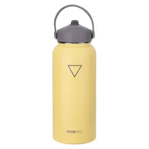 Garrafa Térmica Hydrate - 946ML - com Bico - Amarelo Pastel