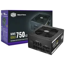 Fonte de Alimentacao Cooler Master Mwe V2 750W ATX / Modular / 80 Plus Gold - MPE-7501-AFAAG-3U2 80