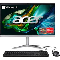 Desktop All In One Acer Aspire C24-1300-UR31 23.8" AMD Ryzen 3 7320U 8 GB DDR5 512 GB SSD - Preto/Prata