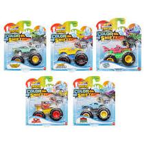 Mattel Vehiculos Monster Trucks Surtido Color Shifters 1 64 Plastico 3+ Anos Multicolor