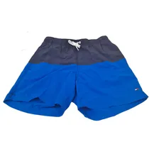 Short de Praia Tommy Hilfiger Masculino UB0UB00121-982 08 - Preto Azul