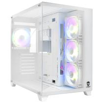 Gabinete Gamer Satellite K897 e-ATX com 4 Coolers - Branco