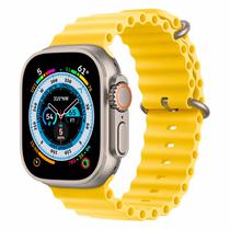 Apple Watch Ultra *Cpo* FNH93LW/A Celular + GPS Caixa Titanio 49MM - Oceano Amarelo