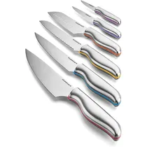 Jogo de Facas Cuisinart Inox Calibre Chef 12 Peças - C77-12PCS
