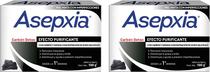 Pack 2X1 Sabonete Asepxia Carbon Detox Efeito Purificante - 100G (2 Unidades)