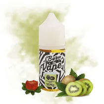 Essência para Vaper Born To Vape Nic Salt Strawberry Kiwi com 35MG Nicotina - 30ML
