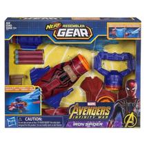 Bracelete de Dardos Hasbro Marvel Nerf Avengers Lancador Hombre Arana