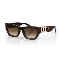 Oculos de Sol Feminino Daniel Klein DK4310-3 / Estilo Tamanho Grande - Animal Print