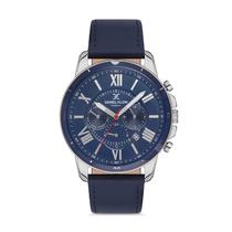 Relogio Analogico Masculino Daniel Klein Exclusive DK.1.12597-3 - Prata/Azul