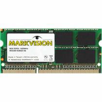 Memoria Ram DDR3L So-DIMM Markvision 1600 MHZ 8 GB MVD38192MSD-A6 - Verde