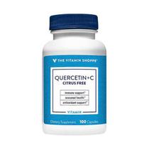 Quercetin + C Citrus Free The Vitamin Shoppe 100 Capsulas