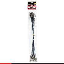 Marine Accesorios Leader 90LB Acero Inoxidable 30 Unidades Blacknickel