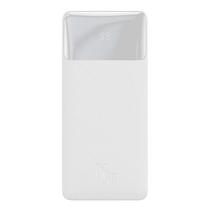 Carregador de Parede Power Bannk Baseus Bipow Digital Display 10000MAH / 15W (PPBD10) 2X USB-A / USB-C - Branco