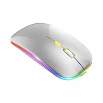 Mouse Inalámbrico Knup KP-MU013 Plata
