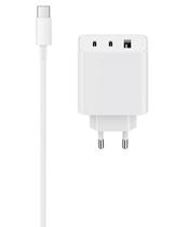 Carregador de Parede Xiaomi 67W Gan Charger 2CA1 USB-C | 2 USB-A - White