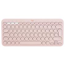 Teclado Logitech K380 - Sem Fio - Espanhol - Rosa