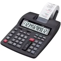 Calculadora com Impressao Casio HR-150RC 12 Digitos Bivolt - Preto