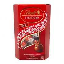 Bombom Lindt Lindor Ao Leite 200G Caixa Regular