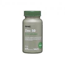 Zinc 50 GNC 50MG 100 Tablets