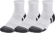 Meias Under Armour 1379510-100 (3 Pares)