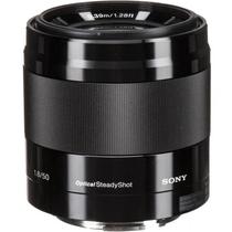 Sony Acs Camara Lente e Sel 50MM F/1.8 Oss Plastico/Metal Rango de Apertura Maxima: F/1.8 Rango de Apertura Negro