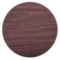 Jogo Americano de Tecido Circular Marron