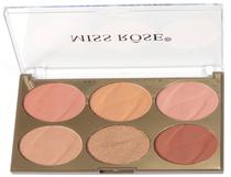 Paleta Blush Miss Rose 7004-017N1 - 19.2G (6 Cores)