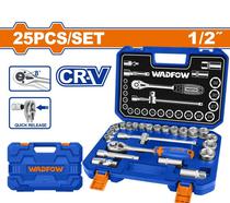 Wadfow Kit de Herramientas Manuales WST2D25 25 PCS