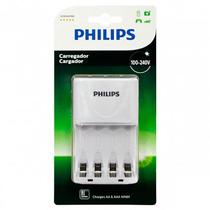 Carregador de Pilas Philips SCB-2440NB/97 AAA/AA Bivolt/Blanco