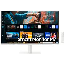 Monitor Samsung M7 27" 4K Smart 4MS Alexa Dex Wi-Fi 5 Bluetooth 1-HDMI - LS27CM701UNXZA