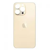 Tapa Trasera iPhone 16 Pro Max Dorado
