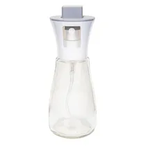 Borrifador de Azeite de Vidro 180ML - Tampa Cinza Claro