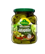 Kuhne Salsa Pimientos Jalapeños Rebanadas 330GR