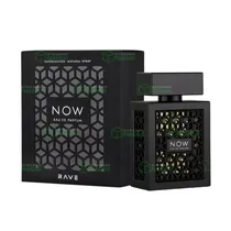 Rave Now Black Edp Lattafa - 100 ML - Perfume Masculino