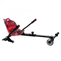 Cadeira para Scooter Hover Kart Keen / Carrinho para Hoverboard - Kart Fogo