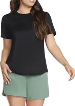 Camiseta Skechers TS104BLK - Feminina