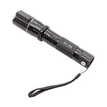 Lanterna Tatica Maquina de Choque Flashlight ZLZ288 com Laser Vermelho - Preto