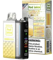 Oxbar 30K White Gummy Ice